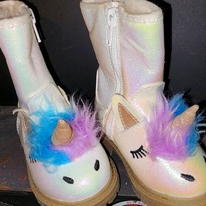 UNICORN BOOTS SIZE 5
